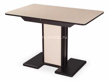мебель Стол обеденный Танго ПР-1 со стеклом DOM_Tango_PR-1_VN_st-KR_05-1_VN-KR