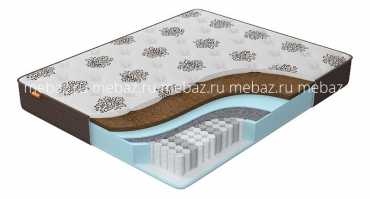 мебель Матрас полутораспальный Comfort Prim Hard (Brown) 2000х1400