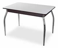 мебель Стол обеденный Танго ПР-1 со стеклом DOM_Tango_PR-1_VN_st-BL_01