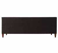 мебель Диван Jack трехместный велюр прямой темно-серый
