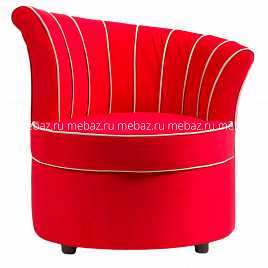 Кресло Shell красное
