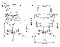 мебель Кресло компьютерное CH-799M/TW-11