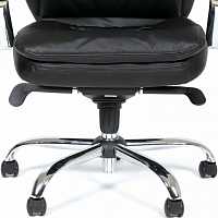 мебель Кресло для руководителя Chairman 795 черный/хром, черный