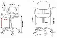 мебель Кресло компьютерное CH-213AXN/GREY