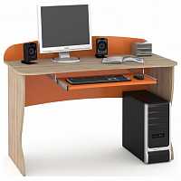 мебель Стол компьютерный Ника 431 Р MOB_Nika431R_orange