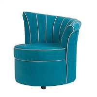 мебель Кресло Shell голубое