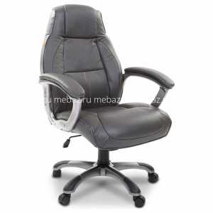 мебель Кресло для руководителя Chairman 436 серый/серый, черный