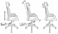 мебель Кресло для руководителя MC-411-H