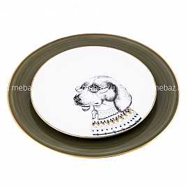 Комплект тарелок Ученый пес