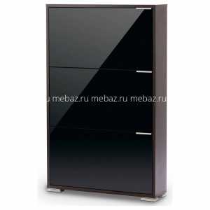 мебель Тумба для обуви Viva 3 черная VEN_viva_3_g_black