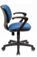 мебель Кресло компьютерное Бюрократ CH-540AXSN-Low синее