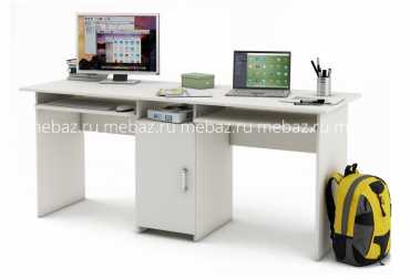 мебель Стол компьютерный Лайт-10К MAS_PSLT-10K-BEL