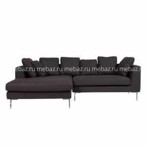 мебель Диван Charles Sofa угловой темно-серый