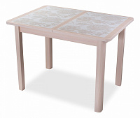 мебель Стол обеденный Каппа ПР с плиткой и мозаикой DOM_Kappa_PR_VP_MD_04_MD_pl_32