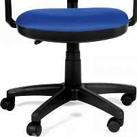 мебель Кресло компьютерное Chairman 450 синий/черный