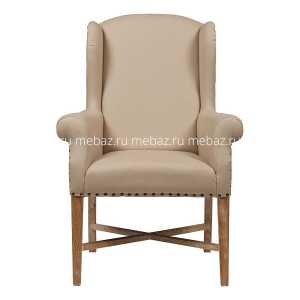 мебель Кресло French Wing Chair кремовое