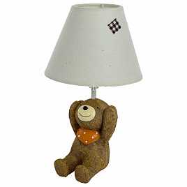 Настольная лампа декоративная Медвежонок ничего не слышу DG-KDS-L13