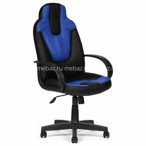 мебель Кресло компьютерное Neo 1 черный/синий TET_neo1_black_blue