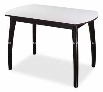 мебель Стол обеденный Румба ПО-1 с камнем DOM_Rumba_PO-1_KM_04_VN_07_VP_VN