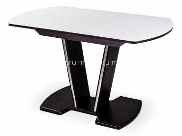 мебель Стол обеденный Танго со стеклом DOM_Tango_PO_VN_st-BL_03_VN