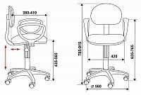 мебель Кресло компьютерное Бюрократ CH-213AXN/B