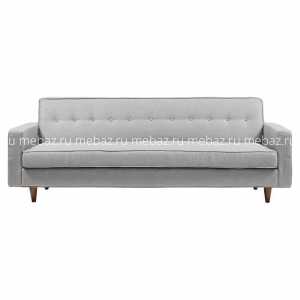 мебель Диван Bantam Sofa Большой прямой светло-серый