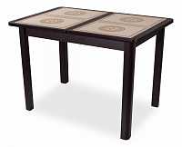 мебель Стол обеденный Каппа ПР с плиткой и мозаикой DOM_Kappa_PR_VP_VN_04_VN_pl_52