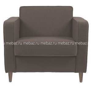 мебель Кресло George коричнево-серое