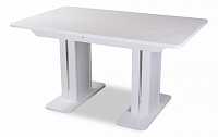 мебель Стол обеденный Альфа ПР-2 с камнем DOM_Alfa_PR-2_KM_04_6_BL_05-2_LDSP_BL_BL_KM_04