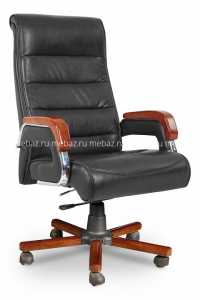 мебель Кресло для руководителя T-9909WALNUT/BLACK