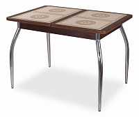 мебель Стол обеденный Каппа ПР с плиткой и мозаикой DOM_Kappa_PR_VP_OR_01_pl_52