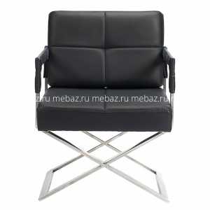 мебель Кресло Aster X Chair кожа черное
