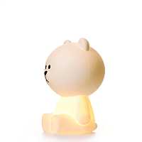 мебель Детская настольная лампа Белый Мишка маленький