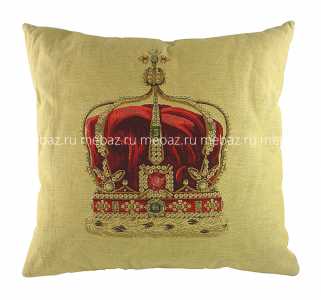 мебель Подушка с картинкой короны Queen Crown Cream
