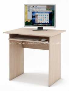 мебель Стол компьютерный Лайт-1К MAS_PSLT-1K-DM