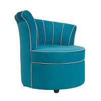 мебель Кресло Shell голубое