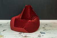 мебель Кресло-мешок Бордовый Микровельвет XL