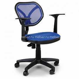 Кресло компьютерное Chairman 450 синий/черный