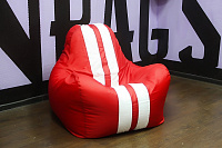 мебель Кресло-мешок Спорт красное