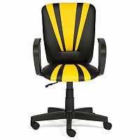 мебель Кресло компьютерное Spectrum черный/желтый TET_spectrum_black_yellow