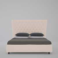 мебель Кровать QuickSand 140х200 светло-бежевая