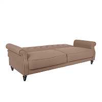 мебель Диван-кровать Charles Dickens прямая коричневая