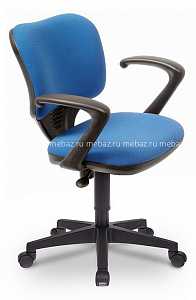 Кресло компьютерное Бюрократ CH-540AXSN-Low синее