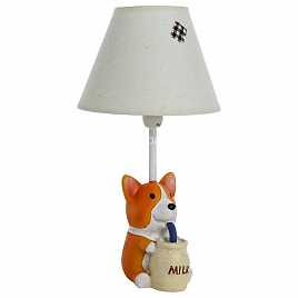 Настольная лампа декоративная Собачка с молоком DG-KDS-L06