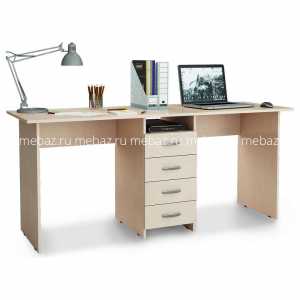 мебель Стол письменный Тандем-2 MAS_MST-SDT-02-R-16DM