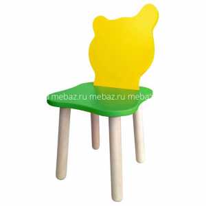 мебель Стул Джери Зелено-желтый PLT_10073-1