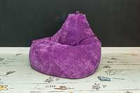мебель Кресло-мешок Фиолетовый Микровельвет XL