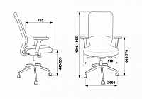 мебель Кресло компьютерное MC-715/KF-4/26-B01