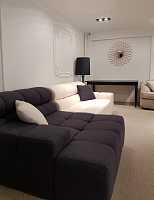 мебель Диван Tufty-Time Sofa угловой серый с белым