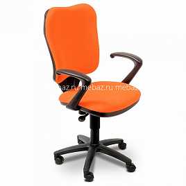 Кресло компьютерное Бюрократ CH-540AXSN оранжевое